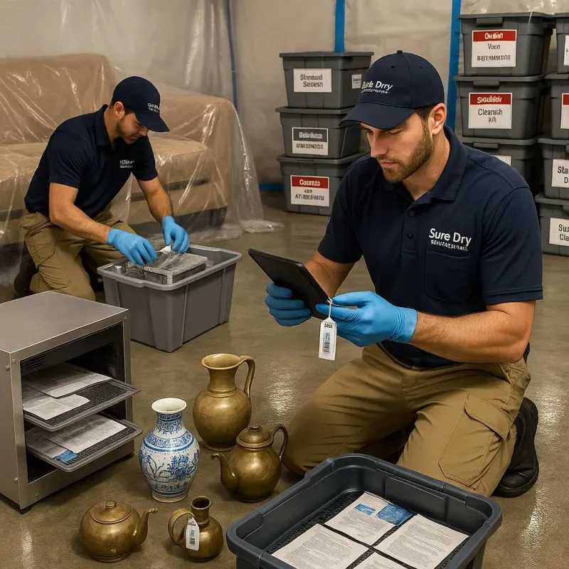 Content Protection and Restoration process in Highland, WA