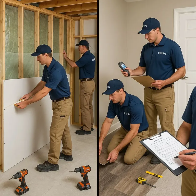 Repairs and Reconstruction process in Highland, WA